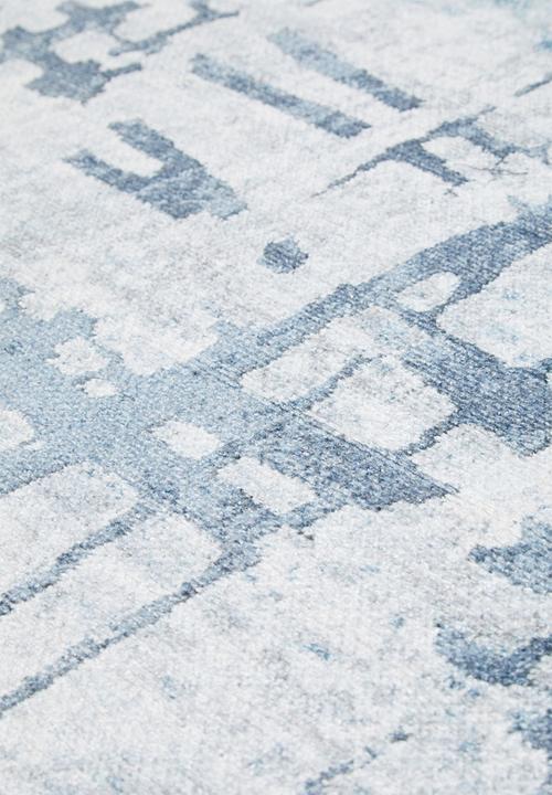 Sixth Floor - Eve printed rug - trace grey