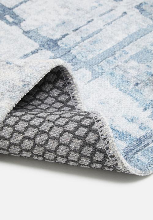 Sixth Floor - Eve printed rug - trace grey
