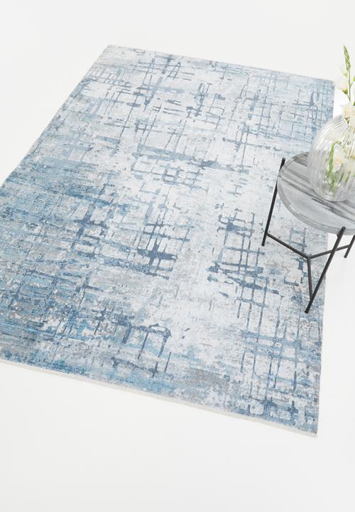 Sixth Floor - Eve printed rug - trace grey