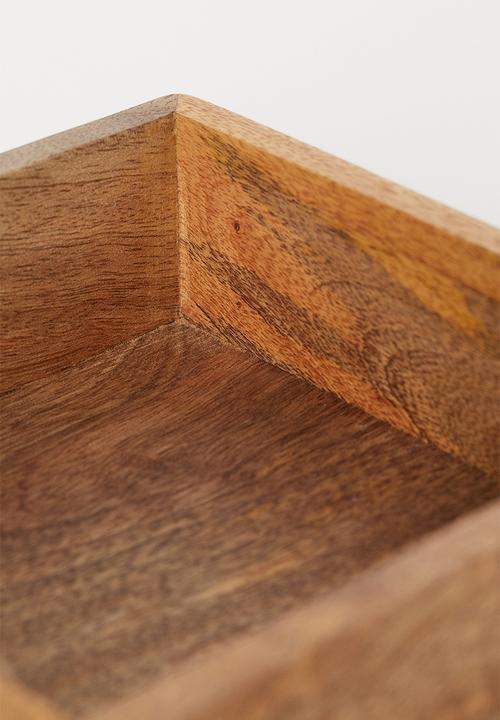 H&M - Wooden tray - beige