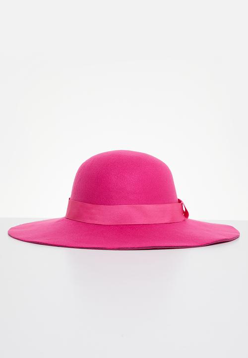 edit - Faye fedora - pink