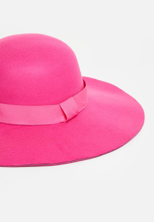 edit - Faye fedora - pink