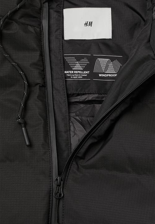 H&M - Water-repellent puffer jacket - black