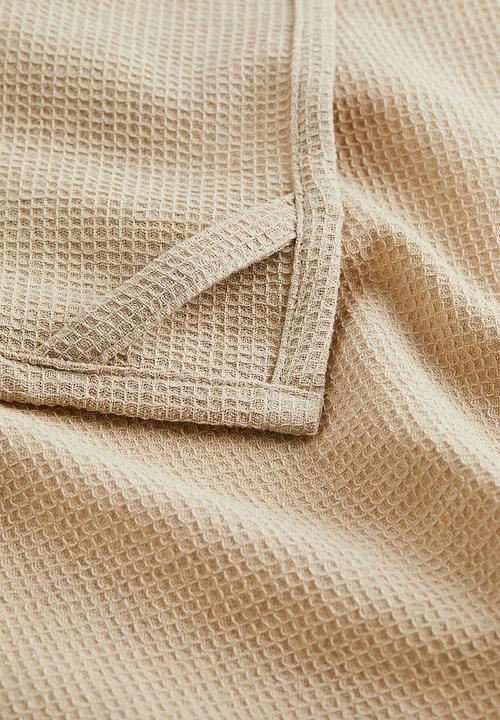 H&M - Waffled tea towel - beige