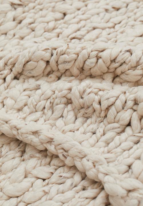 H&M - Wool-blend blanket - beige