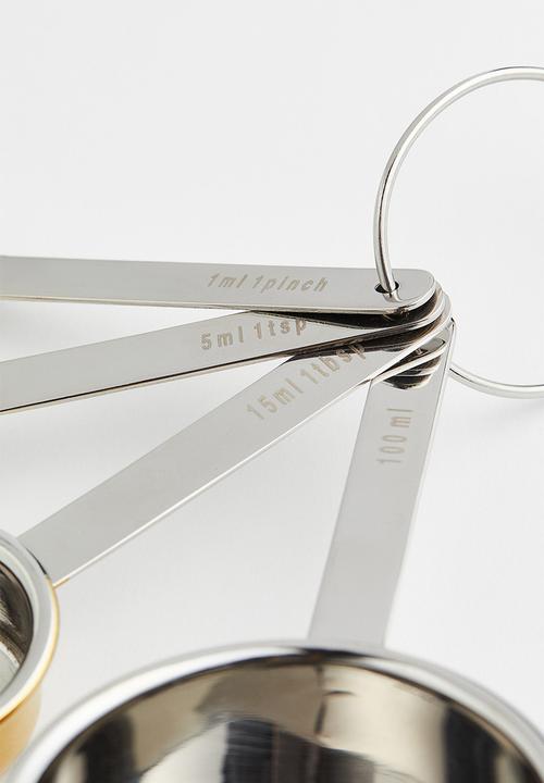 H&M - Metal measuring set - gold