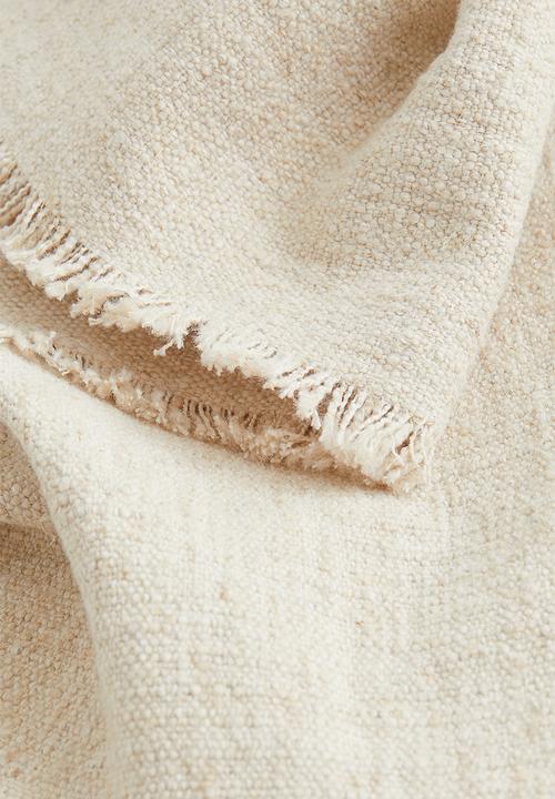 H&M - Cotton-blend table runner - beige