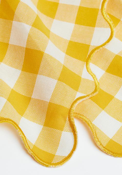 H&M - 2-pack cotton napkins - multi/yellow