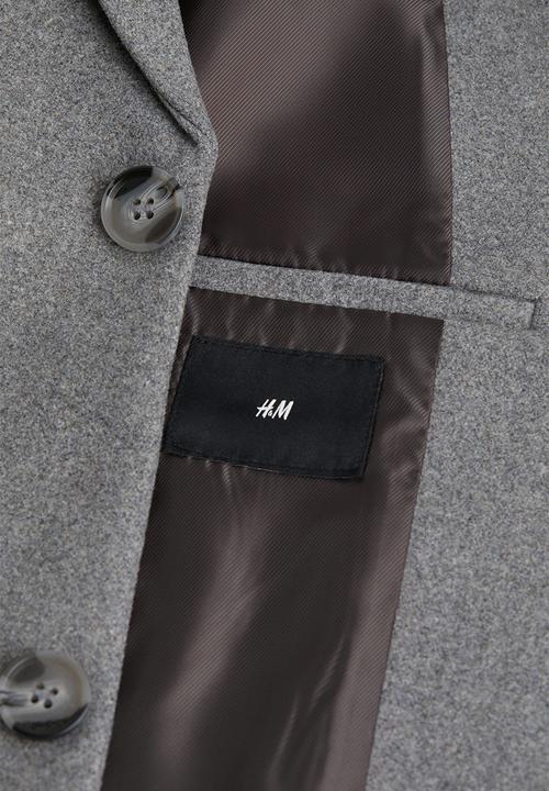 H&M - Wool-blend coat - grey