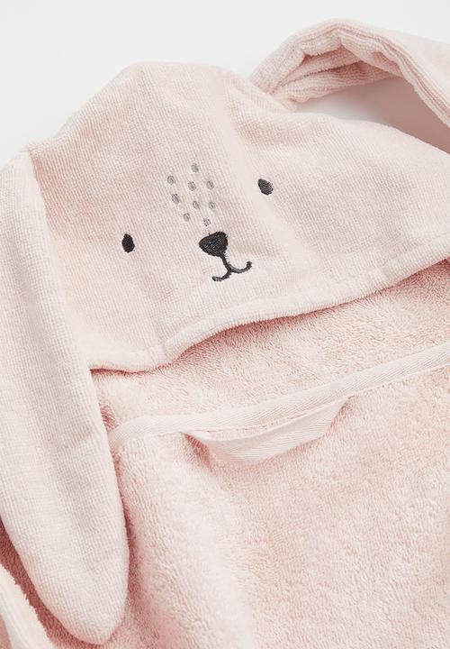 H&M - Hooded bath towel - pink II