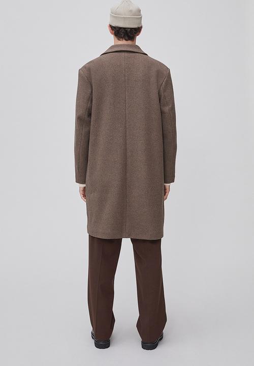 H&M - Wool-blend coat - dark beige