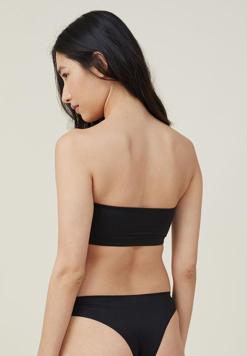 Cotton On - The Smoothing bandeau - black