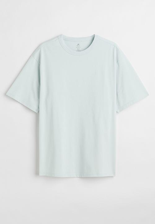 H&M - Coolmax® relaxed fit T-shirt - light turquoise