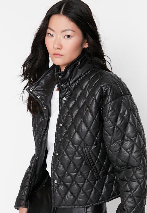 Trendyol - Quilted jacket - black