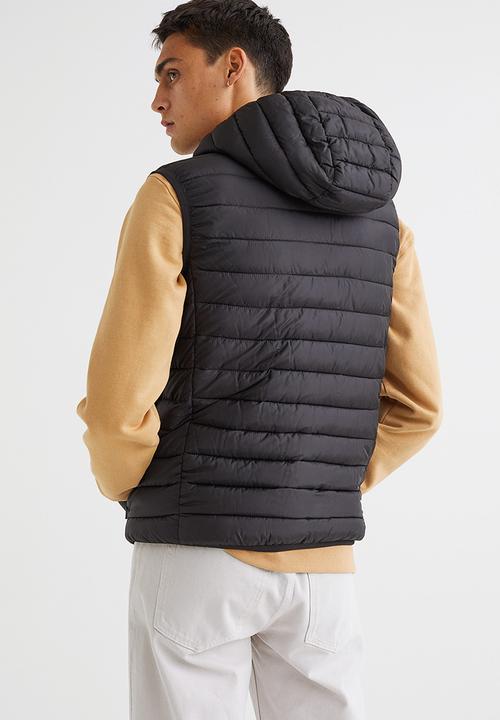 H&M - Padded lightweight gilet - black