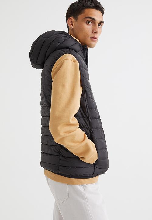 H&M - Padded lightweight gilet - black
