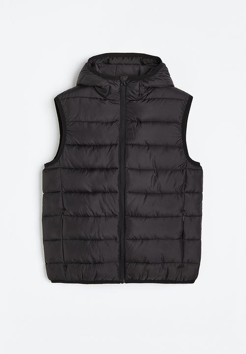 H&M - Padded lightweight gilet - black