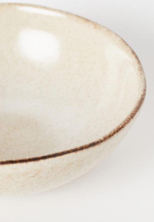 H&M - Stoneware bowl - beige