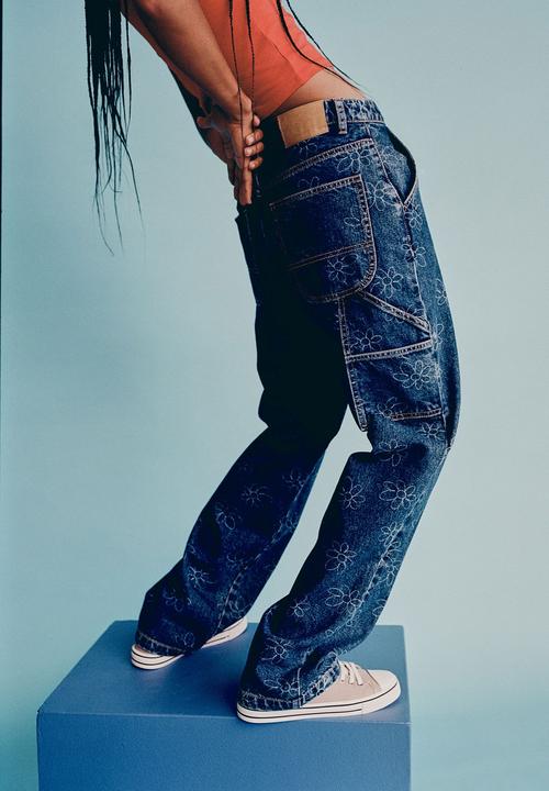 Cotton On - Carpenter jean - kidult yardage/nordic blue