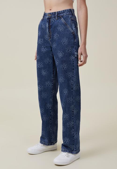 Cotton On - Carpenter jean - kidult yardage/nordic blue