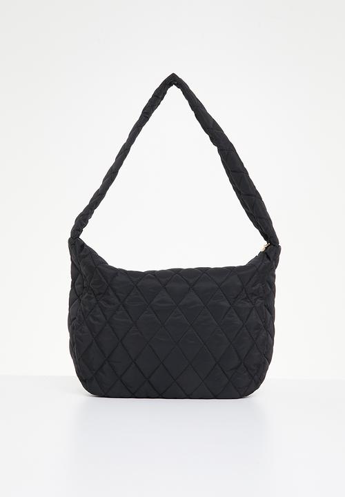 Superbalist - Ansley quilted shopper bag - black