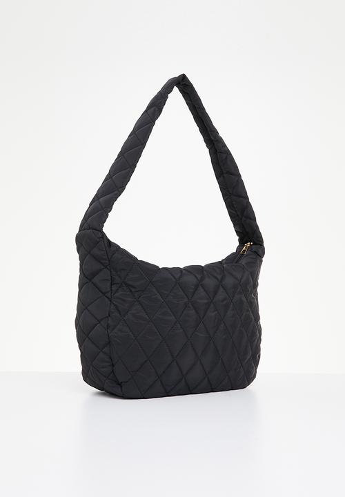 Superbalist - Ansley quilted shopper bag - black