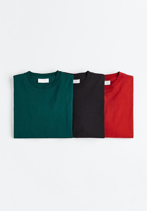 H&M - Oversized fit cotton top - forest green