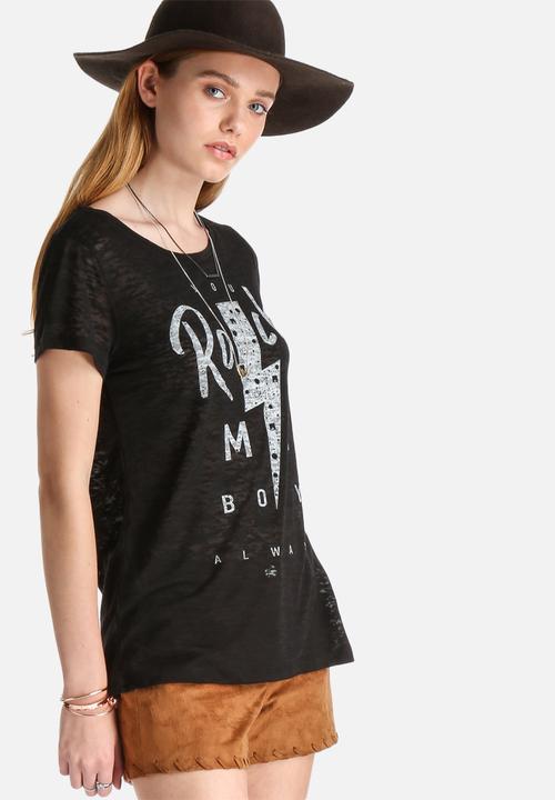 Pieces - Como Printed Tee