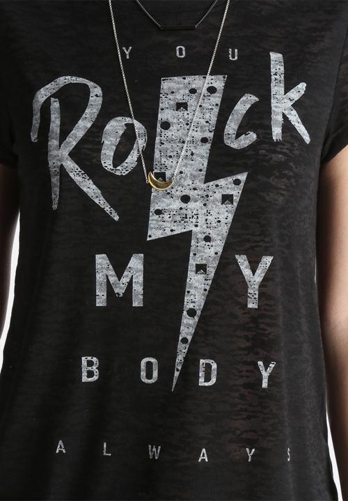 Pieces - Como Printed Tee