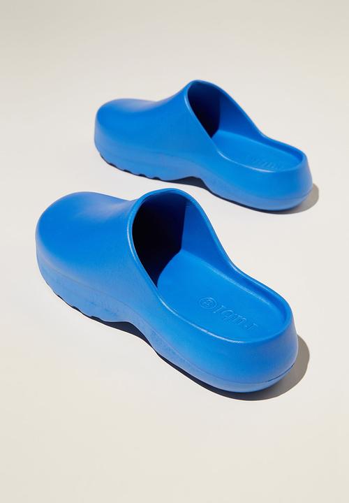 Cotton On - Millie moulded clog - cobalt blue