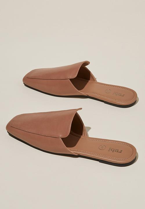 Cotton On - Gia minimal mule - cool brown 