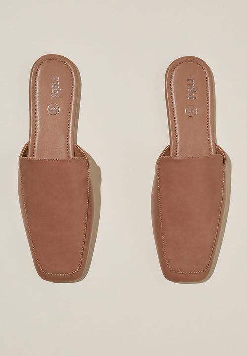 Cotton On - Gia minimal mule - cool brown 