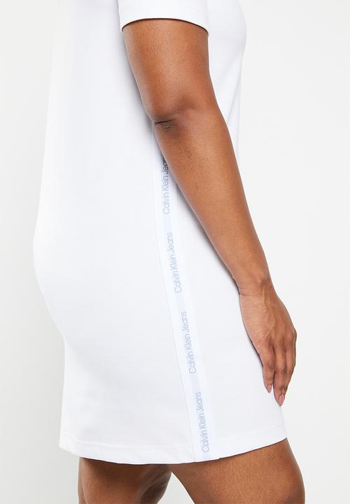 Calvin Klein - Plus essential shirt dress - bright white