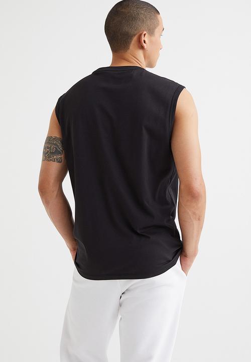 H&M - Regular fit coolmax® top - black