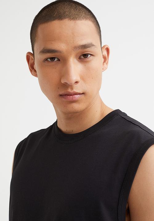 H&M - Regular fit coolmax® top - black
