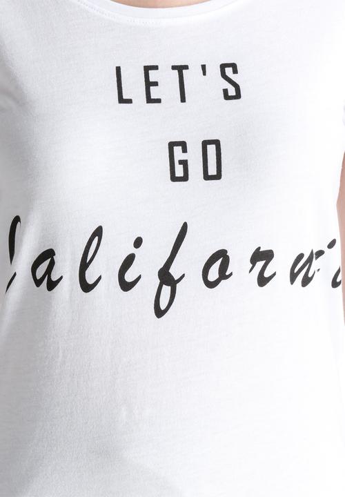Pieces - Cille Printed Tee