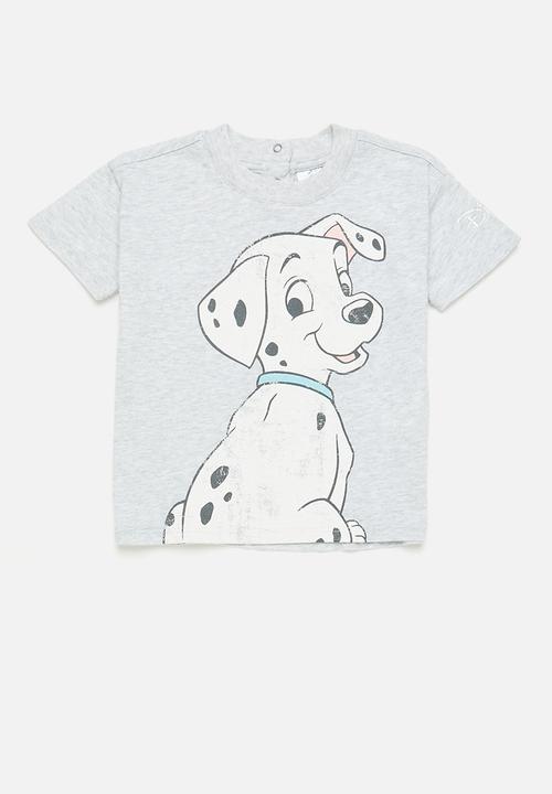 Cotton On - 2 pack andie drop shoulder tee lcn - lcn dis dumbo & dalmation