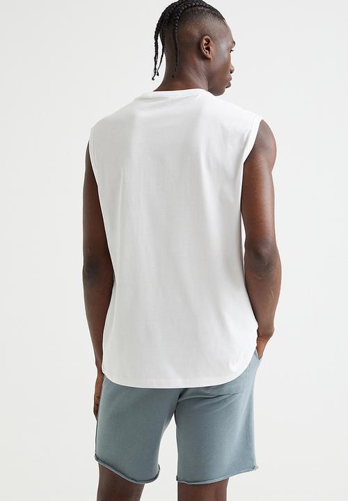 H&M - Regular fit coolmax® top - white
