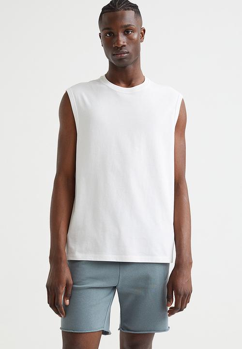H&M - Regular fit coolmax® top - white