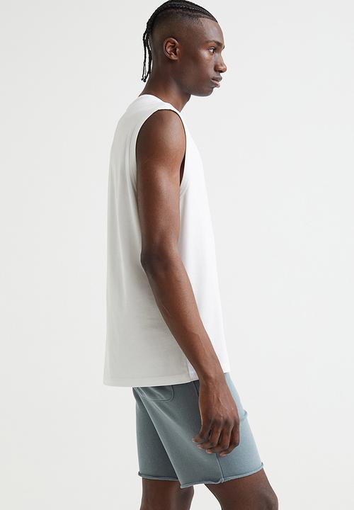 H&M - Regular fit coolmax® top - white