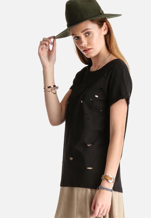 Pieces - Kiola Destroyed Tee