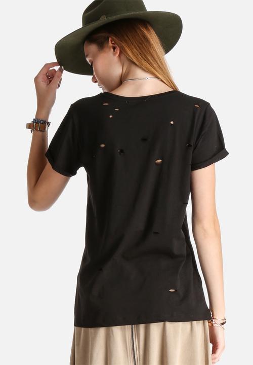 Pieces - Kiola Destroyed Tee
