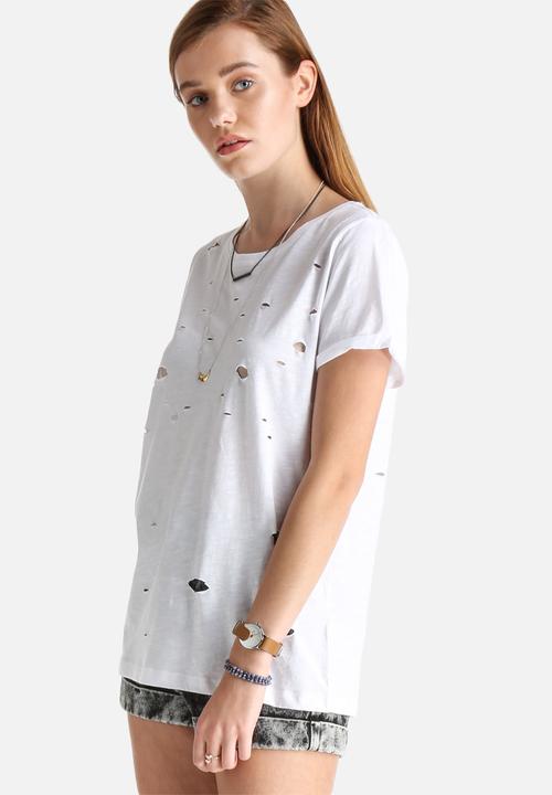 Pieces - Kiola Destroyed Tee