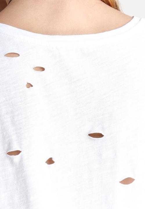 Pieces - Kiola Destroyed Tee