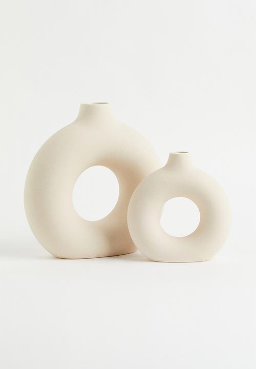 H&M - Ceramic vase - beige