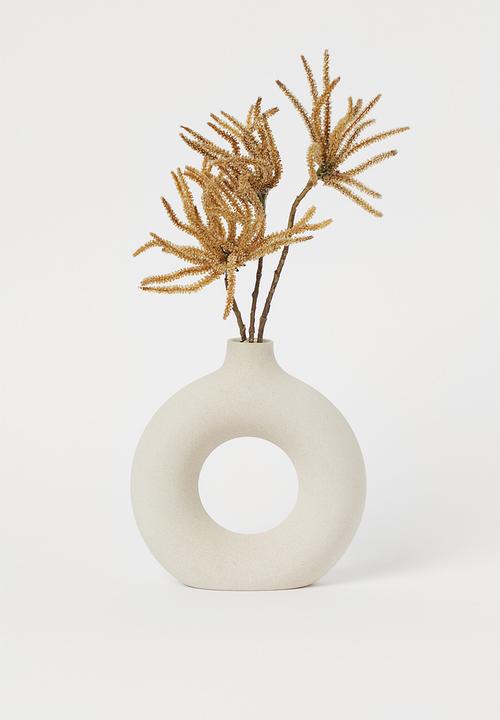 H&M - Ceramic vase - beige