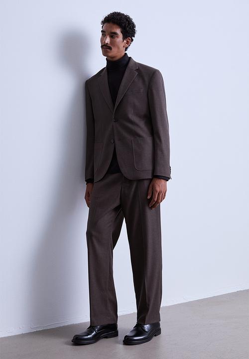 H&M - Regular fit jacket - dark brown