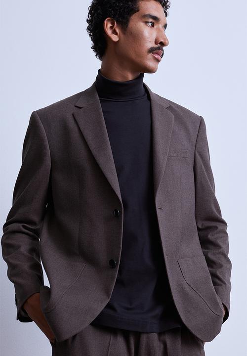 H&M - Regular fit jacket - dark brown