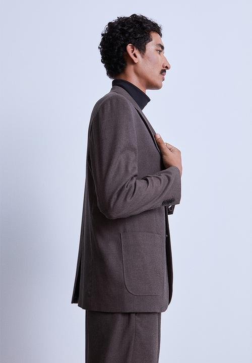 H&M - Regular fit jacket - dark brown