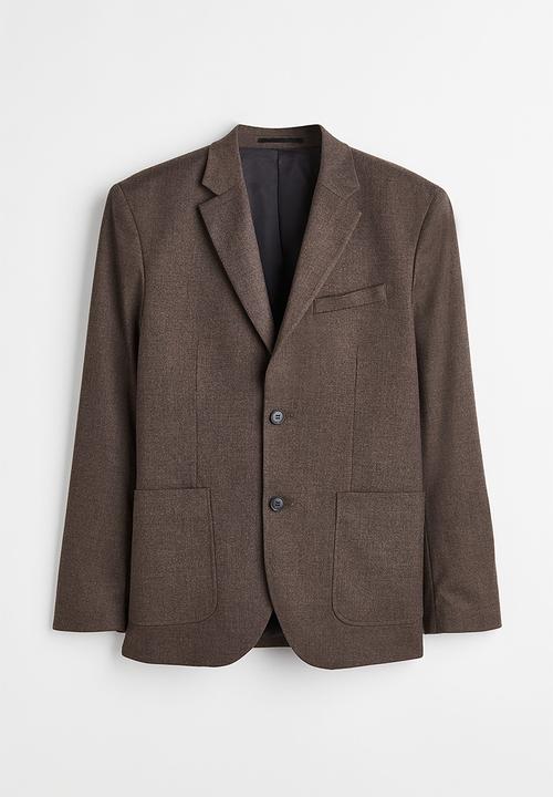 H&M - Regular fit jacket - dark brown